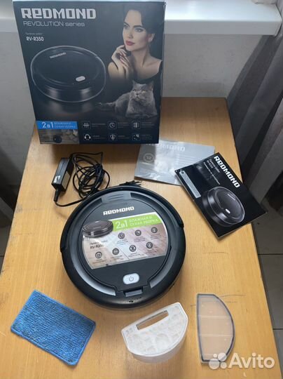 Робот пылесос redmond rv r350