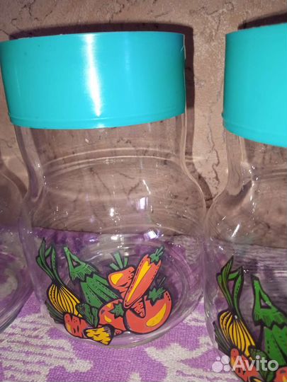 Банки стеклянные для сыпучих продуктов