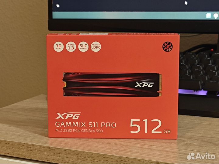 Ssd m2 nvme 512gb XPG gammix S11 PRO