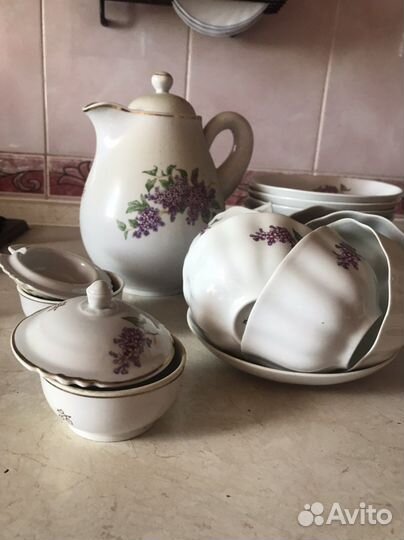 Чайный сервиз СССР дулево