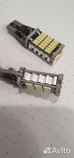 LED лампы T16/15 W16W в задний ход