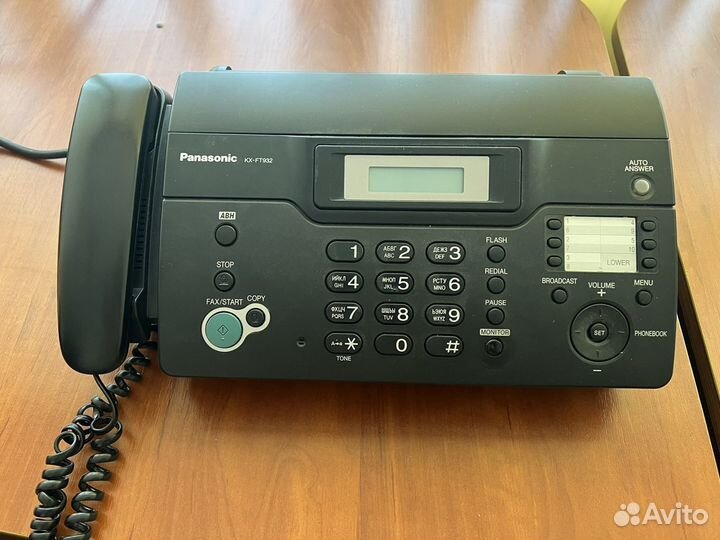 Факс panasonic kx - ft 932