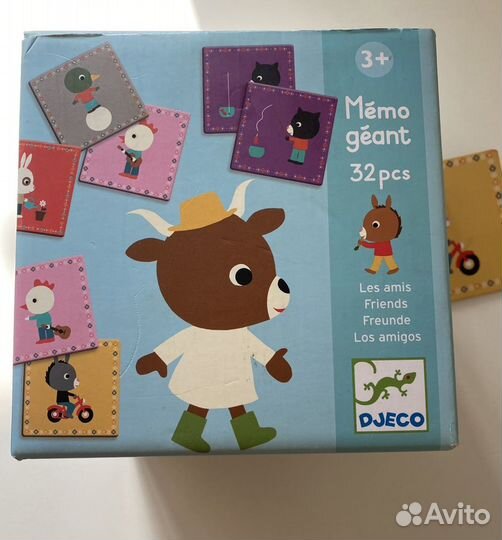 Игра для детей Мемо гигант, новая
