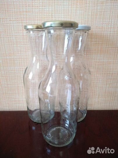 Бутылка стеклянная 1л