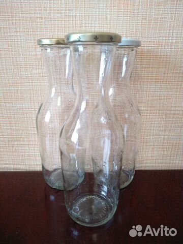Бутылка стеклянная 1л