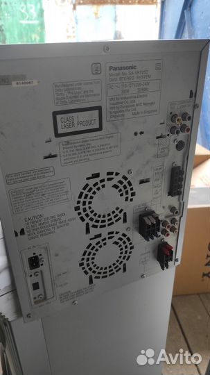 Музыкальный центр panasonic sa-vk725d