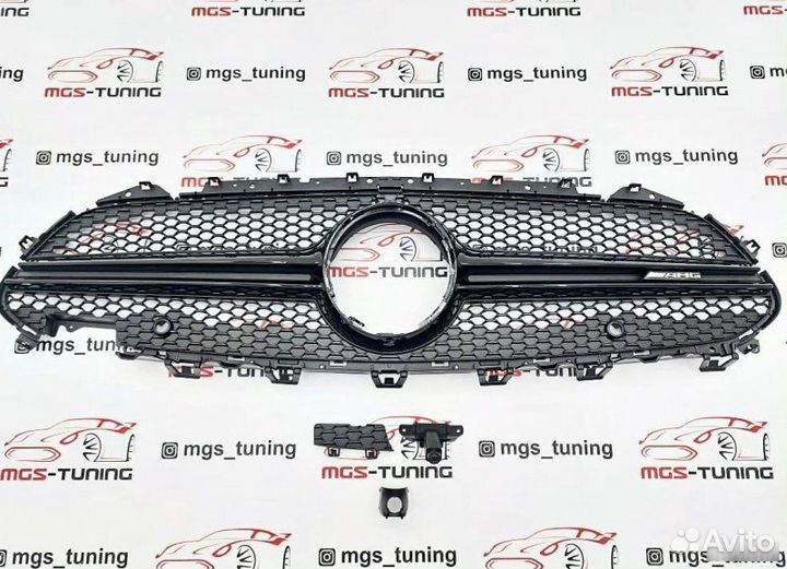 Решетка 53 AMG+ Black на Mercedes CLS-Class C257