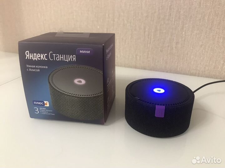 Яндекс станция мини умная колонка Алиса