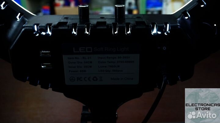 Кольцевая Лампа 54 см со Штативом Новая v.7