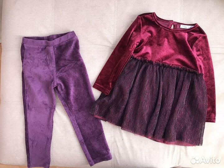 Одежда пакетом на девочку 86-92