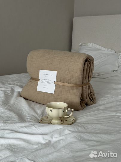 Муслиновый плед детский