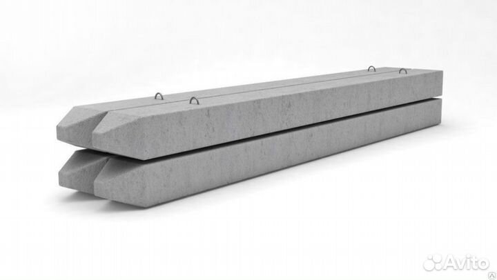 Монтаж Ж/Б сваи 150 x 150 x 3000