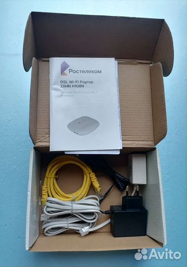 Wifi роутер ZTE Ростелеком