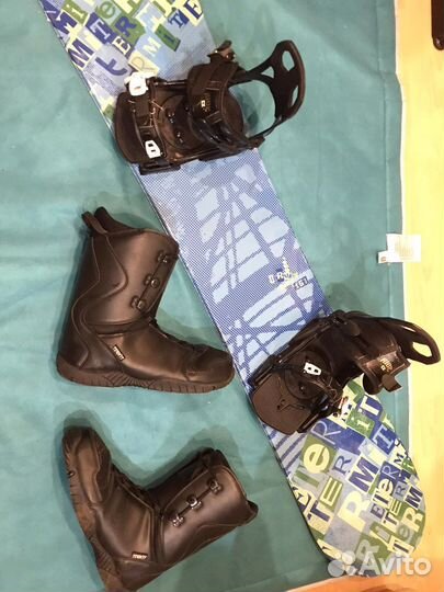 Сноуборд ботинки крепления