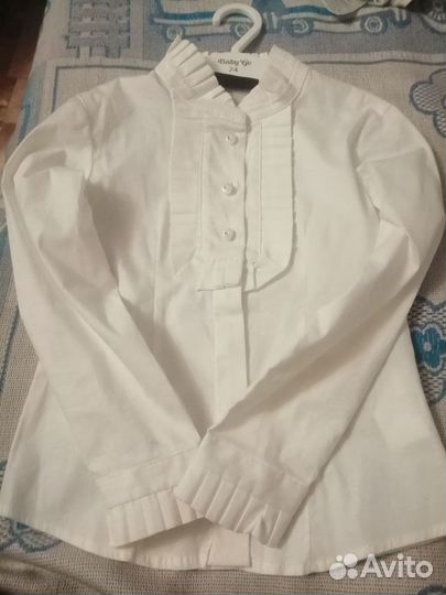 Рубашка школьная для девочки 116