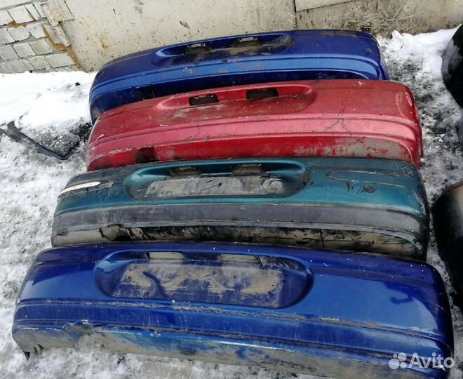 Задний бампер Ваз 2110