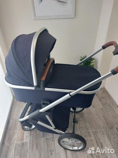 Коляска 2 в 1 Moon Style Navy