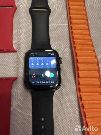 Часы apple watch 3 44mm Grey