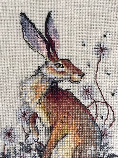 Картина вышитая крестом