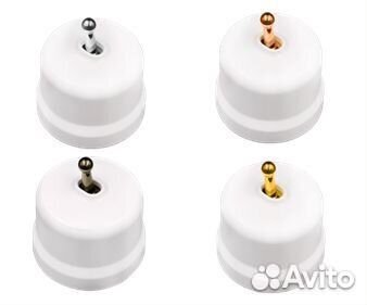 Ретро выключатели Бирони (Bironi), тумблерные