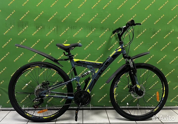 Велосипед двухподвесный Stels Focus MD 27.5 21-sp