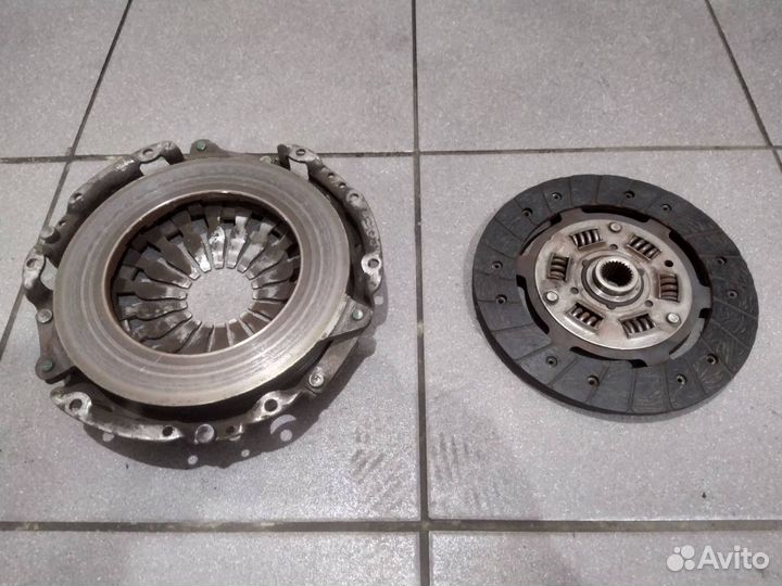 Сцепление, корзина, комплект. Рено Ниссан Лада