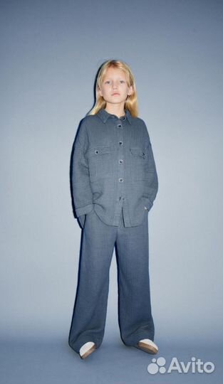 Муслиновый костюм zara
