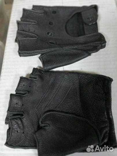 Перчатки кожаные б/у