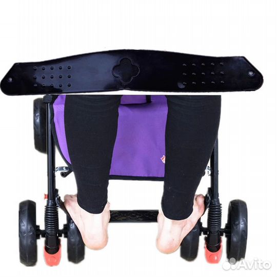 Резиновая подножка для детской коляски