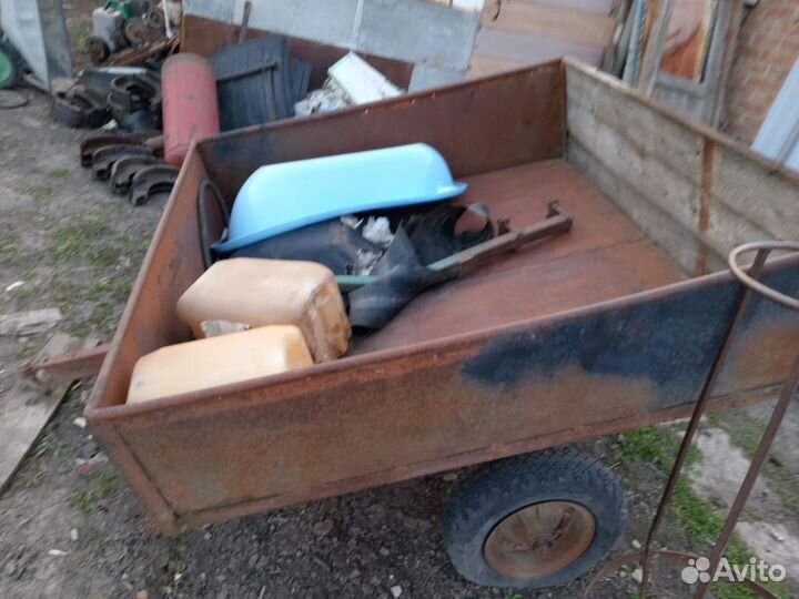 Прицеп для мотоблока самодельный