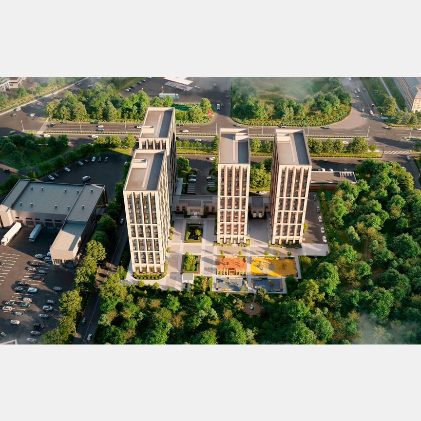 Апартаменты-студия, 21,9 м², 11/16 эт.