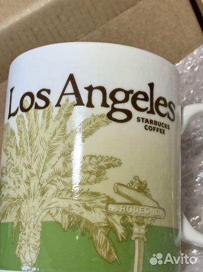Кружка Los Angeles Starbucks большая