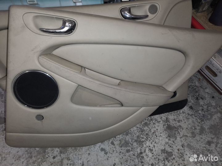 Обшивки дверей jaguar x-tape 2007