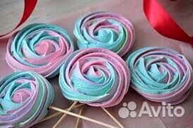 Меренге на палочке