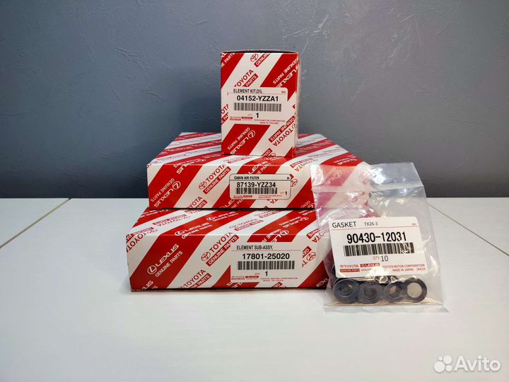 Фильтры Toyota Camry XV70 2.0, 2.5, 3.5 (комплект)