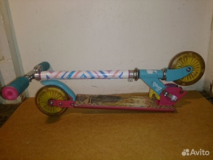 Самокат детский, шлем, защита