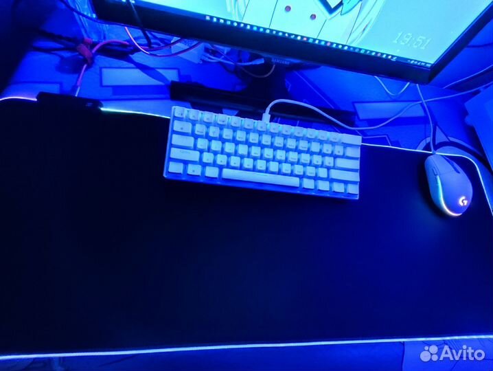 Коврик для мыши, ультра гладкий.80*30