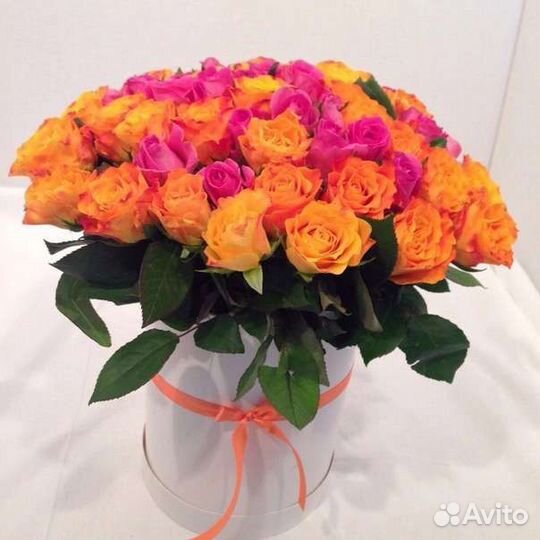 Цветы розы букет