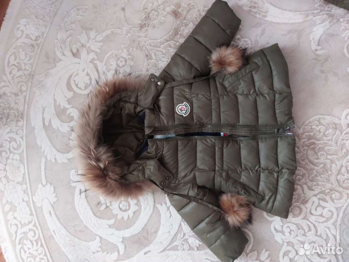 Пуховик moncler детский