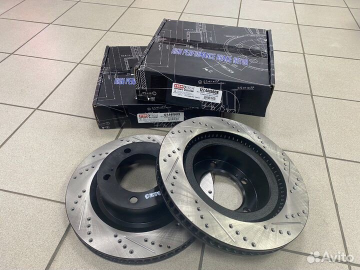 Тормозные диски передние Land Cruiser 200 2015