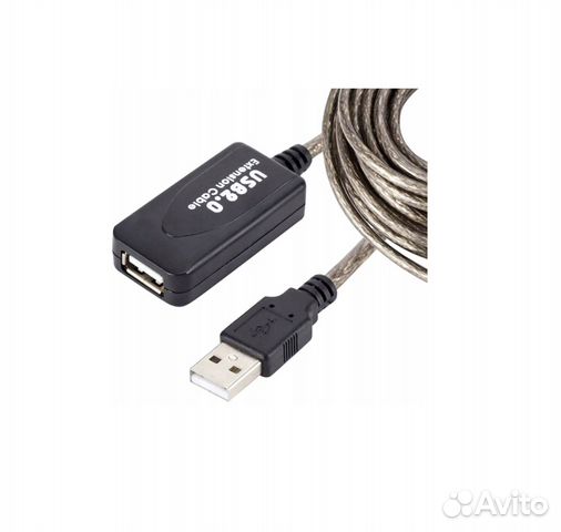 Кабель удлинитель USB Am-Af активный 15.0 м