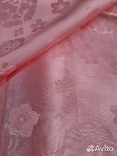 Ткань натуральный шелк СССР