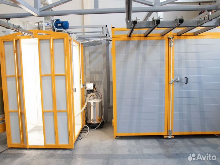 Камера порошковой покраски