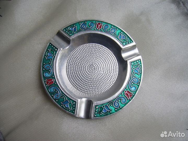 Пепельница эмаль клеймо СССР
