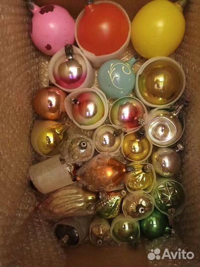 Елочные игрушки СССР 1948-1980 гг