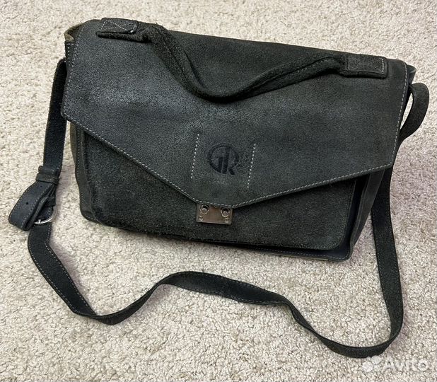 Сумка портфель мужская натуральная кожа