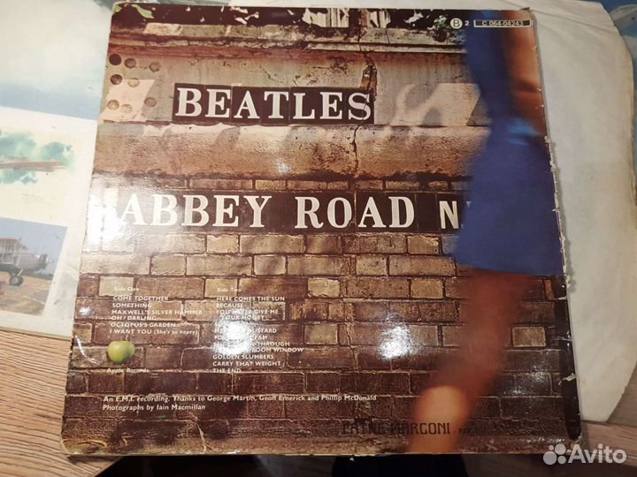 Виниловая пластинка Beatles The abbey road