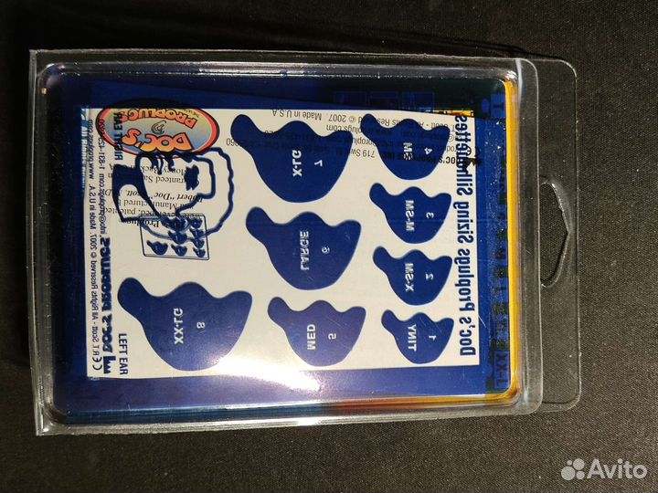 Беруши для дайвинга Doc's ProPlugs с вентиляцией