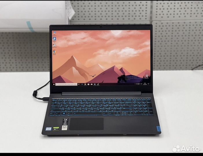 Игровой ноутбук GTX 1650/IPS/core I5/SSD