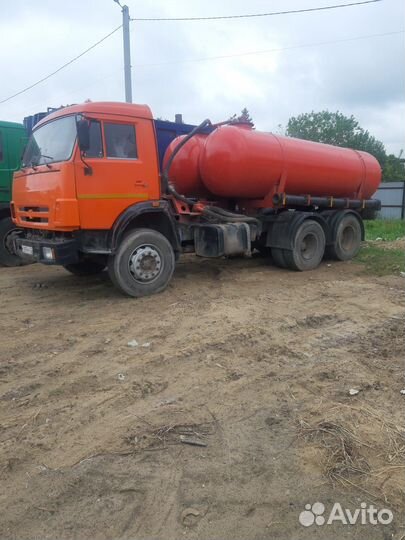 Ассенизаторская машина на шасси камаз